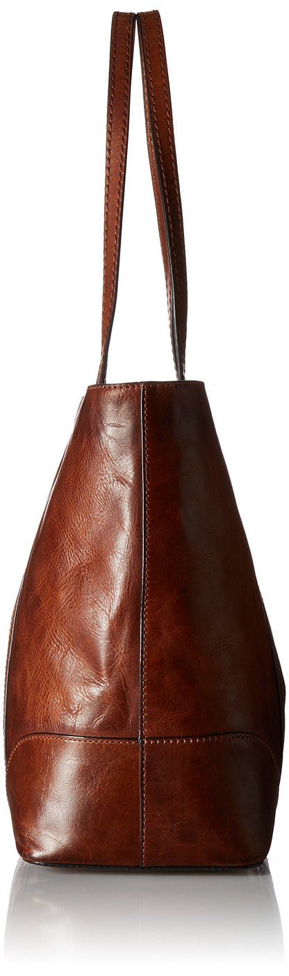 Frye womens Melissa Shopper Shoulder Handbag, Cognac, One Size US