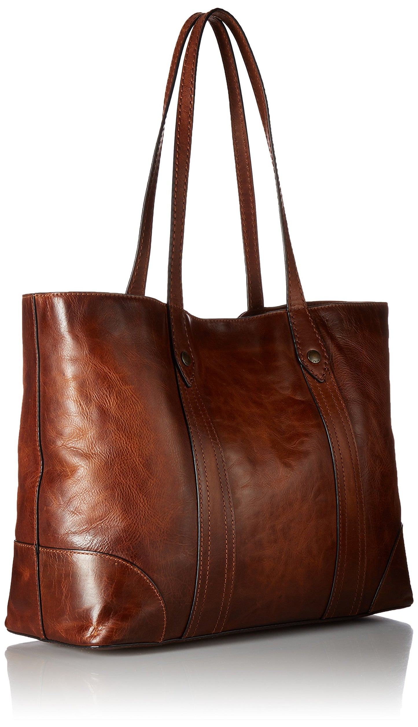 Frye womens Melissa Shopper Shoulder Handbag, Cognac, One Size US