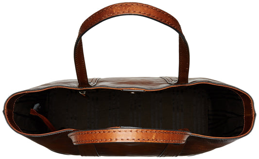 Frye womens Melissa Shopper Shoulder Handbag, Cognac, One Size US